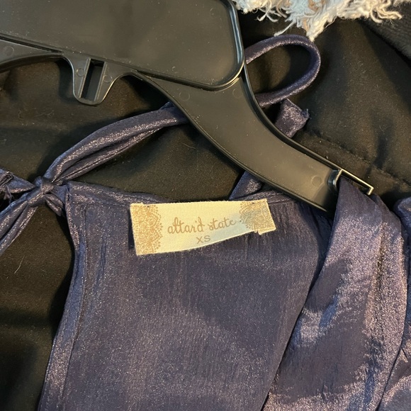 alter’d state iridescent flowy puffer sleeve mini dress! - Picture 3 of 5